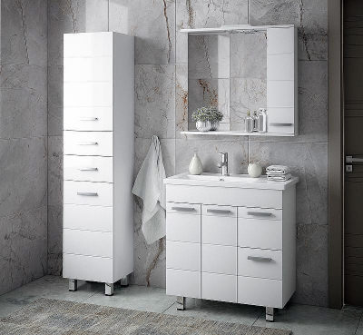 Тумба под раковину Corozo Денвер 80 Z2 SD-00000531 Белая