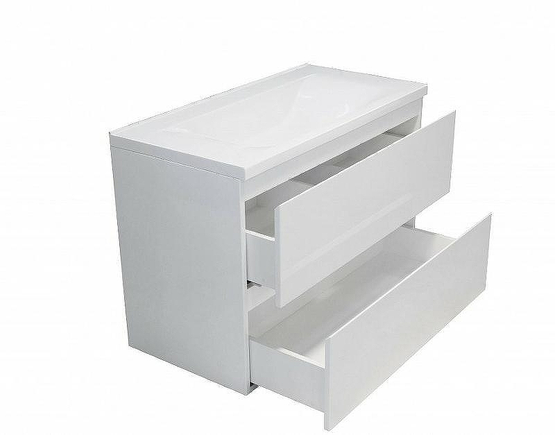 Тумба с раковиной Эстет Bali 90 ФР-00002074 подвесная Белая, купить, цена, заказать, магазин, доставка, скидка, промокод, купить, цена, заказать, магазин, доставка, скидка, промокод