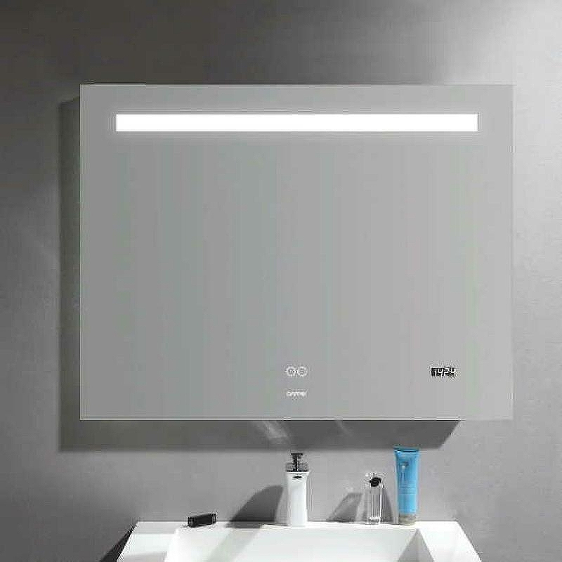 Зеркало Gappo 90 G604-9 с подсветкой с сенсорным выключателем, подогревом и часами, купить, цена, заказать, магазин, доставка, скидка, промокод, купить, цена, заказать, магазин, доставка, скидка, промокод