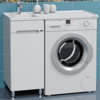 Тумба под раковину СанТа Лондон 100 224038 Белая, купить, цена, заказать, магазин, доставка, скидка, промокод, купить, цена, заказать, магазин, доставка, скидка, промокод