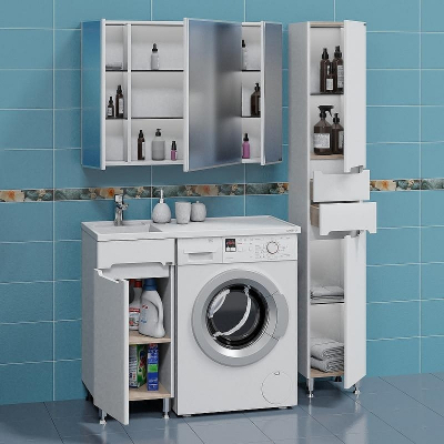 Тумба под раковину СанТа Лондон 100 224038 Белая