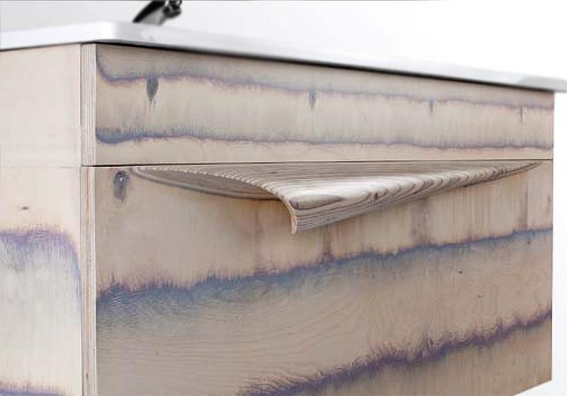 Тумба под раковину Clarberg Papyrus Wood 100 Pap-w.01.10/LIGHT подвесная Светлое дерево, купить, цена, заказать, магазин, доставка, скидка, промокод, купить, цена, заказать, магазин, доставка, скидка, промокод