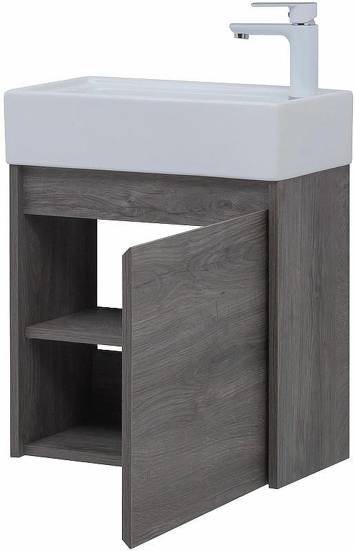 Тумба под раковину Aquanet Nova Lite 50 298854 подвесная Дуб рошелье, купить, цена, заказать, магазин, доставка, скидка, промокод, купить, цена, заказать, магазин, доставка, скидка, промокод