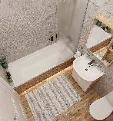 Зеркальный шкаф DIWO Углич 60 UGL.Z.60/P/M Светлое дерево