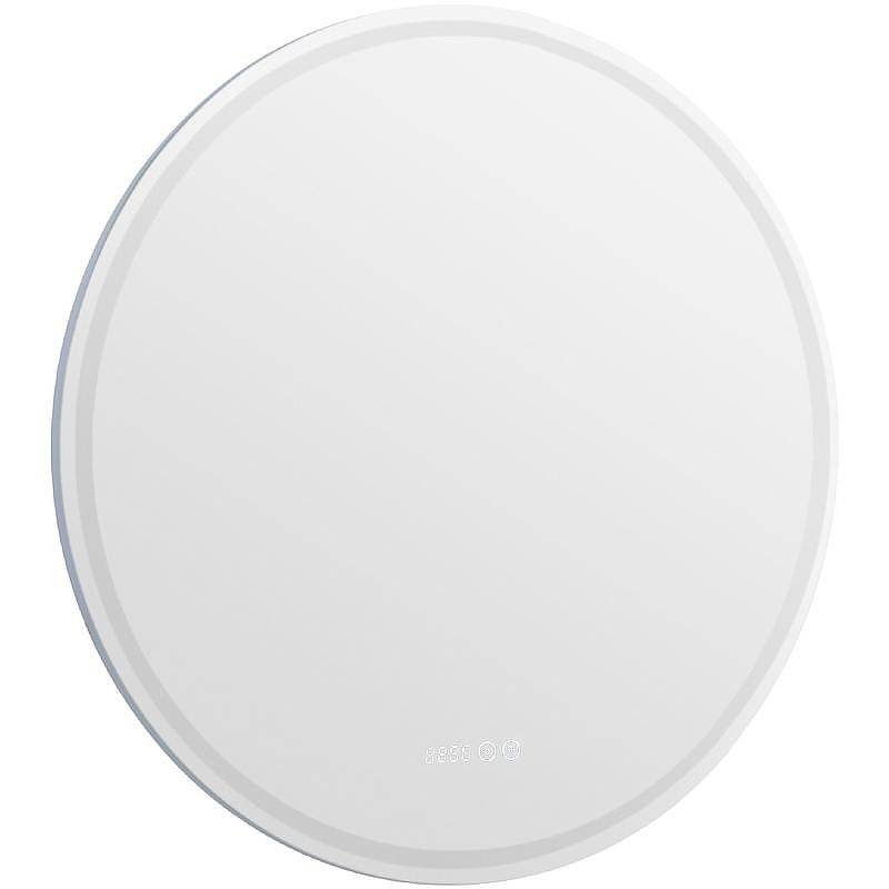 Зеркало Aquanet Оптима 80 304264 с подсветкой с сенсорным выключателем, часами и подогревом, купить, цена, заказать, магазин, доставка, скидка, промокод, купить, цена, заказать, магазин, доставка, скидка, промокод