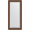 Зеркало Evoform Exclusive 112х52 BY 1147 с фацетом в багетной раме - Орех 65, купить, цена, заказать, магазин, доставка, скидка, промокод, купить, цена, заказать, магазин, доставка, скидка, промокод