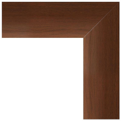 Зеркало Evoform Exclusive 112х52 BY 1147 с фацетом в багетной раме - Орех 65