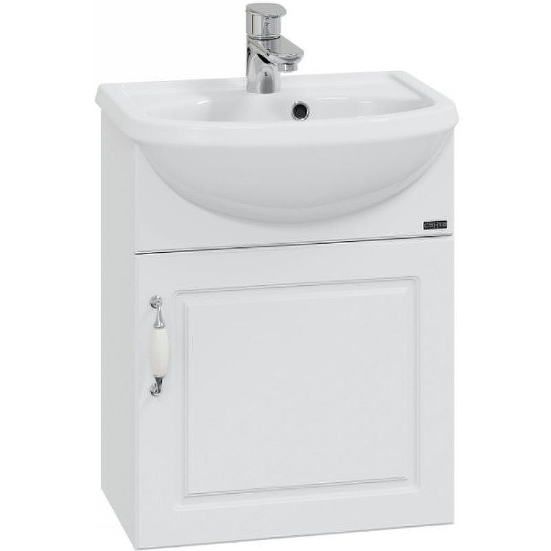 Тумба под раковину СанТа Верона 45 700196 подвесная Белая, купить, цена, заказать, магазин, доставка, скидка, промокод, купить, цена, заказать, магазин, доставка, скидка, промокод