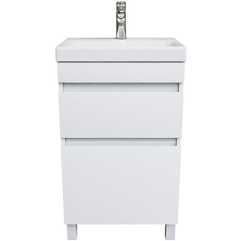 Тумба с раковиной Iddis Zodiac 50 ZOD5CBFi95K Белая, купить, цена, заказать, магазин, доставка, скидка, промокод, купить, цена, заказать, магазин, доставка, скидка, промокод