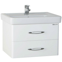 Тумба под раковину Bellezza Джела 70 4639811670018 2 ящика подвесная Белая, купить, цена, заказать, магазин, доставка, скидка, промокод, купить, цена, заказать, магазин, доставка, скидка, промокод