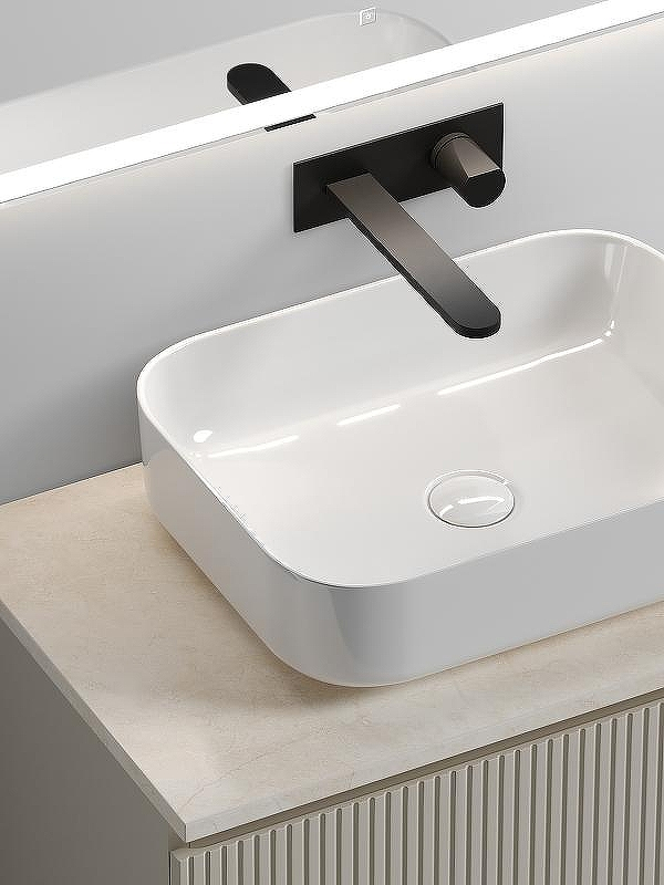 Тумба под раковину Sancos Snob T 80 SNT80CE подвесная Beige Soft, купить, цена, заказать, магазин, доставка, скидка, промокод, купить, цена, заказать, магазин, доставка, скидка, промокод