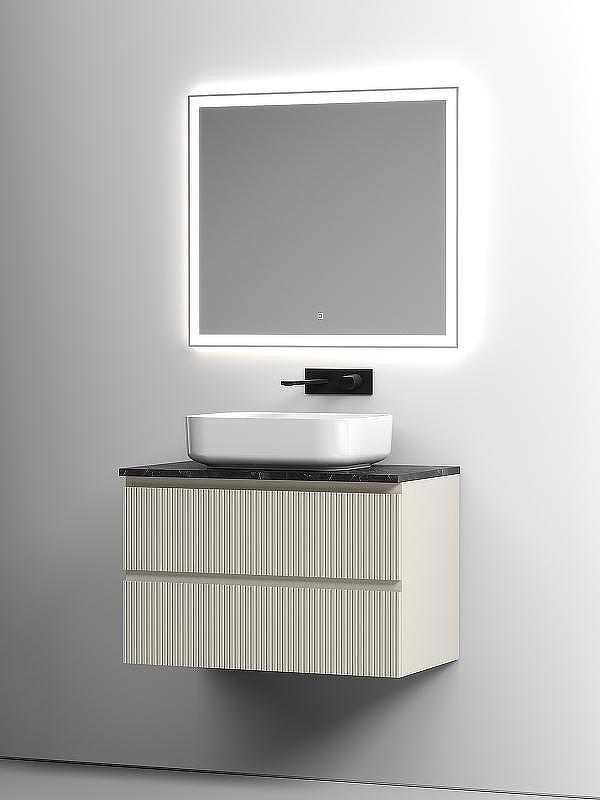 Тумба под раковину Sancos Snob T 80 SNT80CE подвесная Beige Soft, купить, цена, заказать, магазин, доставка, скидка, промокод, купить, цена, заказать, магазин, доставка, скидка, промокод