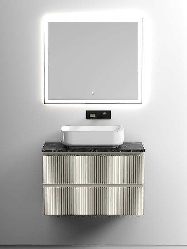 Тумба под раковину Sancos Snob T 80 SNT80CE подвесная Beige Soft, купить, цена, заказать, магазин, доставка, скидка, промокод, купить, цена, заказать, магазин, доставка, скидка, промокод