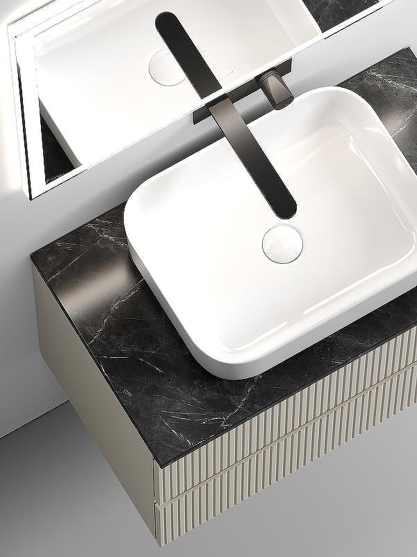 Тумба под раковину Sancos Snob T 80 SNT80CE подвесная Beige Soft, купить, цена, заказать, магазин, доставка, скидка, промокод, купить, цена, заказать, магазин, доставка, скидка, промокод