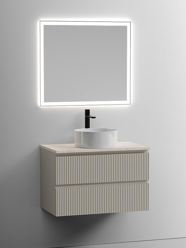 Тумба под раковину Sancos Snob T 80 SNT80CE подвесная Beige Soft, купить, цена, заказать, магазин, доставка, скидка, промокод, купить, цена, заказать, магазин, доставка, скидка, промокод