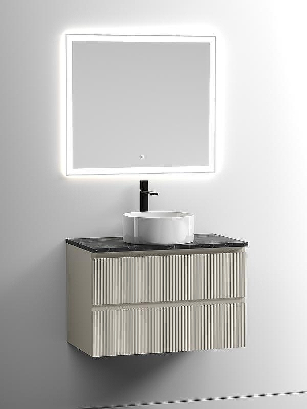 Тумба под раковину Sancos Snob T 80 SNT80CE подвесная Beige Soft, купить, цена, заказать, магазин, доставка, скидка, промокод, купить, цена, заказать, магазин, доставка, скидка, промокод