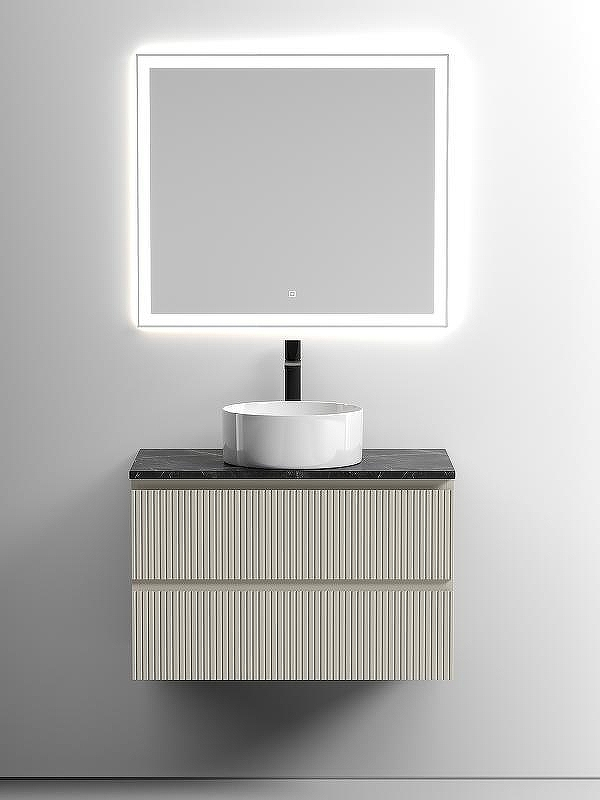 Тумба под раковину Sancos Snob T 80 SNT80CE подвесная Beige Soft, купить, цена, заказать, магазин, доставка, скидка, промокод, купить, цена, заказать, магазин, доставка, скидка, промокод