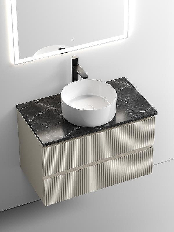 Тумба под раковину Sancos Snob T 80 SNT80CE подвесная Beige Soft, купить, цена, заказать, магазин, доставка, скидка, промокод, купить, цена, заказать, магазин, доставка, скидка, промокод