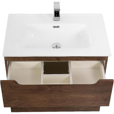 Тумба под раковину BelBagno Etna-H60 60 ETNA-H60-600-2C-SO-RW-P подвесная Rovere Moro