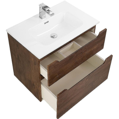 Тумба под раковину BelBagno Etna-H60 60 ETNA-H60-600-2C-SO-RW-P подвесная Rovere Moro