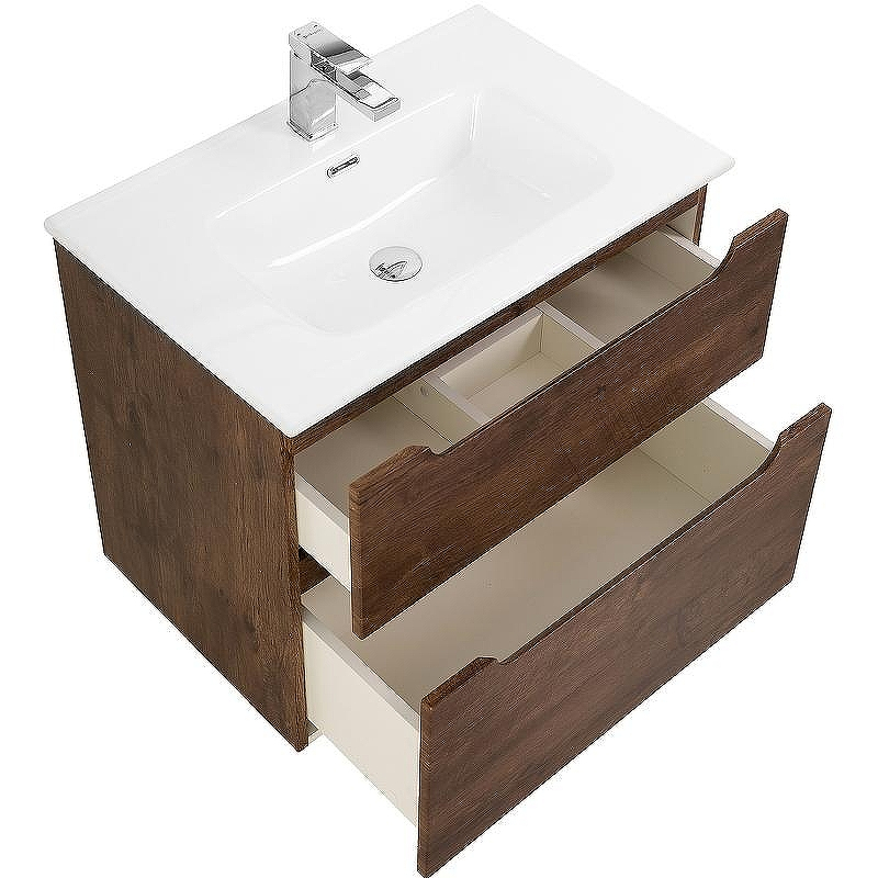 Тумба под раковину BelBagno Etna-H60 60 ETNA-H60-600-2C-SO-RW-P подвесная Rovere Moro, купить, цена, заказать, магазин, доставка, скидка, промокод, купить, цена, заказать, магазин, доставка, скидка, промокод