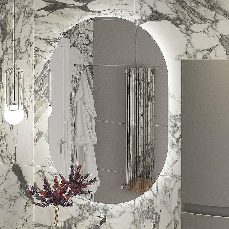 Зеркало Cezares Vague 110 CZR-SPC-VAGUE-1100-700-MOV с подсветкой с сенсорным выключателем и датчиком движения, купить, цена, заказать, магазин, доставка, скидка, промокод, купить, цена, заказать, магазин, доставка, скидка, промокод