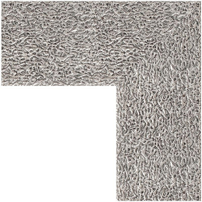 Зеркало Evoform Definite 120х70 BY 3215 в багетной раме - Чеканка серебряная 90