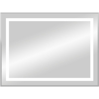 Зеркало Континент Торрес Люкс 700х500 ЗЛП1532 с подсветкой с механический выключателем