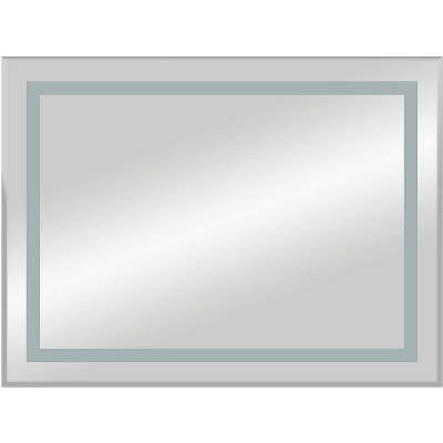 Зеркало Континент Торрес Люкс 700х500 ЗЛП1532 с подсветкой с механический выключателем