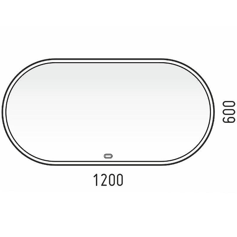 Зеркало Corozo Европа 120 LED SD-00000842 с подсветкой с сенсорным выключателем, купить, цена, заказать, магазин, доставка, скидка, промокод, купить, цена, заказать, магазин, доставка, скидка, промокод