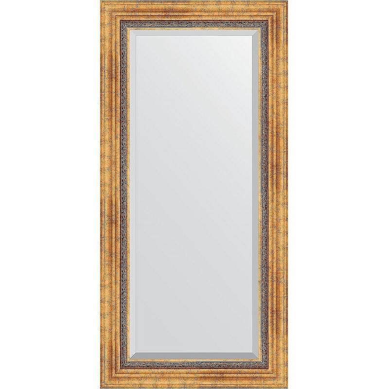 Зеркало Evoform Exclusive 116х56 BY 3490 с фацетом в багетной раме - Римское золото 88, купить, цена, заказать, магазин, доставка, скидка, промокод, купить, цена, заказать, магазин, доставка, скидка, промокод