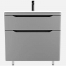 Тумба под раковину Style Line Марелла 80 Люкс Plus СС-00002403 Серый матовый антискрейтч, купить, цена, заказать, магазин, доставка, скидка, промокод, купить, цена, заказать, магазин, доставка, скидка, промокод