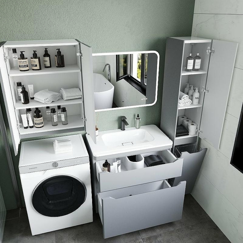 Тумба под раковину Style Line Марелла 80 Люкс Plus СС-00002403 Серый матовый антискрейтч, купить, цена, заказать, магазин, доставка, скидка, промокод, купить, цена, заказать, магазин, доставка, скидка, промокод