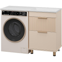 Тумба с раковиной Brevita Enfida 120 R УТ000016091 Бежевая матовая, купить, цена, заказать, магазин, доставка, скидка, промокод, купить, цена, заказать, магазин, доставка, скидка, промокод