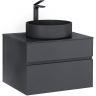 Тумба под раковину Raval Decent 60 Dec.01.60/A/RL подвесная Антрацит, купить, цена, заказать, магазин, доставка, скидка, промокод, купить, цена, заказать, магазин, доставка, скидка, промокод