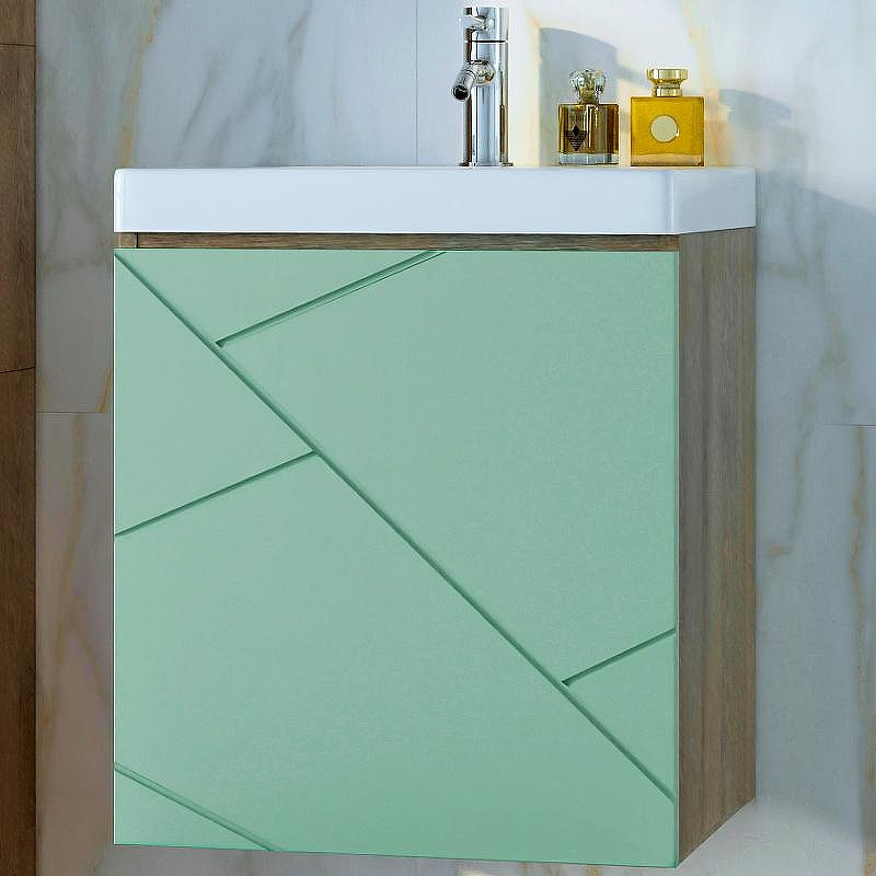 Тумба под раковину Бриклаер Кристалл 50 4627125417146 подвесная Фисташка Дуб гранж песочный, купить, цена, заказать, магазин, доставка, скидка, промокод, купить, цена, заказать, магазин, доставка, скидка, промокод