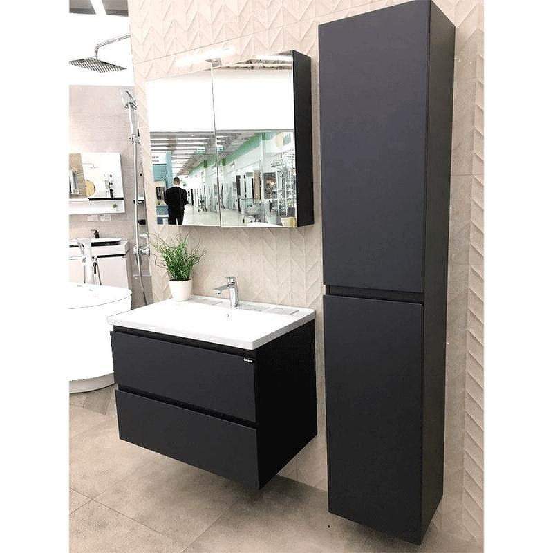 Зеркальный шкаф Orans BC-4023-800 402380З с подсветкой Матовый графитовый, купить, цена, заказать, магазин, доставка, скидка, промокод, купить, цена, заказать, магазин, доставка, скидка, промокод