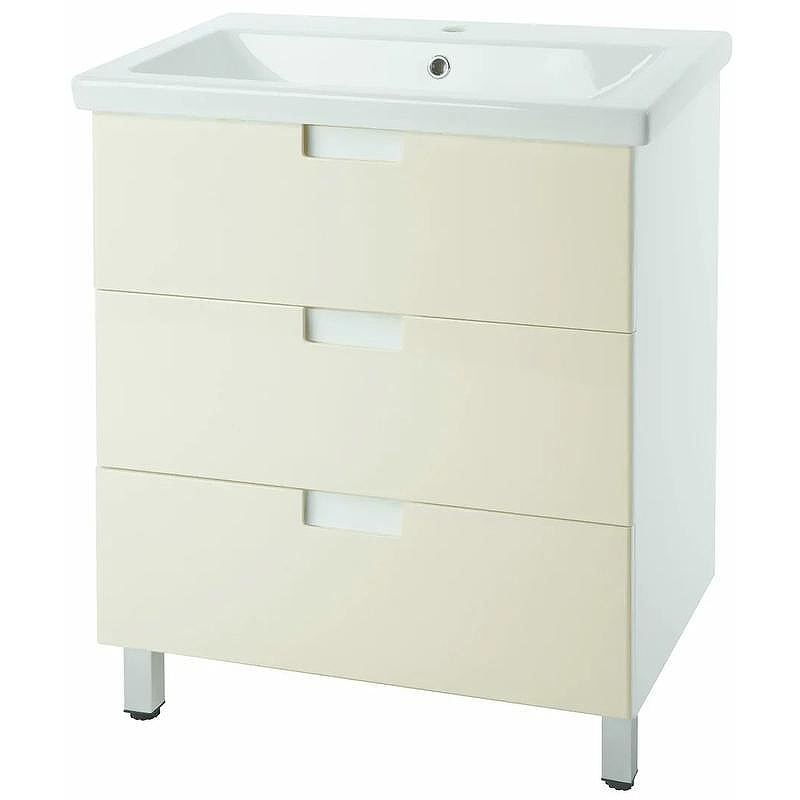 Тумба под раковину Bellezza Пегас 60 4630409140074 Бежевая, купить, цена, заказать, магазин, доставка, скидка, промокод, купить, цена, заказать, магазин, доставка, скидка, промокод