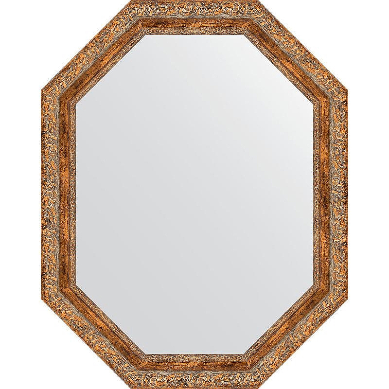 Зеркало Evoform Octagon 75x95 BY 7156 в багетной раме - Виньетка античная бронза 85, купить, цена, заказать, магазин, доставка, скидка, промокод, купить, цена, заказать, магазин, доставка, скидка, промокод