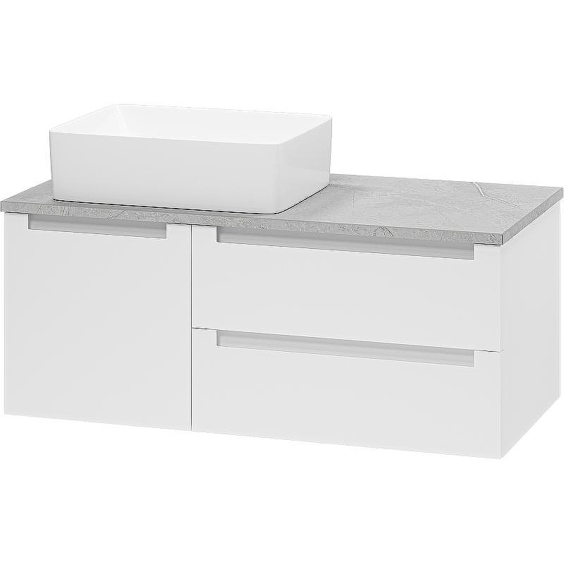 Тумба с раковиной Brevita Cargo 100 УТ000024162 подвесная Белая матовая, купить, цена, заказать, магазин, доставка, скидка, промокод, купить, цена, заказать, магазин, доставка, скидка, промокод