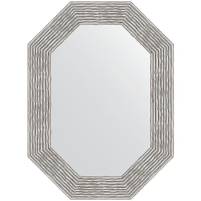 Зеркало Evoform Polygon 76х56 BY 7193 в багетной раме - Волна хром 90