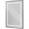 Зеркало BelBagno Kraft 60 SPC-KRAFT-600-800-SENS-NERO с подсветкой Черное с сенсорным выключателем, купить, цена, заказать, магазин, доставка, скидка, промокод, купить, цена, заказать, магазин, доставка, скидка, промокод