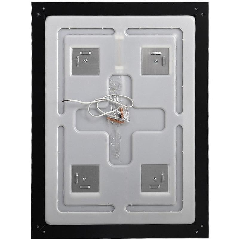 Зеркало BelBagno Kraft 60 SPC-KRAFT-600-800-SENS-NERO с подсветкой Черное с сенсорным выключателем, купить, цена, заказать, магазин, доставка, скидка, промокод, купить, цена, заказать, магазин, доставка, скидка, промокод