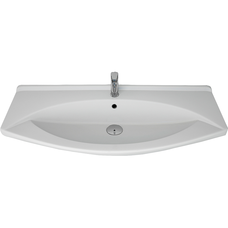 Тумба с раковиной Misty Орхидея 105 СО000006653 Белая, купить, цена, заказать, магазин, доставка, скидка, промокод, купить, цена, заказать, магазин, доставка, скидка, промокод