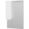 Зеркало со шкафом Misty Чегет 65 L П-Чег-02065-01Л с подсветкой Белое глянцевое, купить, цена, заказать, магазин, доставка, скидка, промокод, купить, цена, заказать, магазин, доставка, скидка, промокод