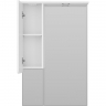 Зеркало со шкафом Misty Чегет 65 L П-Чег-02065-01Л с подсветкой Белое глянцевое, купить, цена, заказать, магазин, доставка, скидка, промокод, купить, цена, заказать, магазин, доставка, скидка, промокод