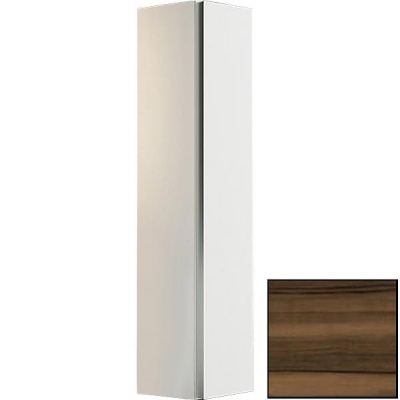 Шкаф пенал SanVit Авеню 32 pavenu с фактурой под дерево подвесной Кедр