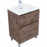 Тумба под раковину Aquanet Алвита New 60 344127 Дуб веллингтон табак, купить, цена, заказать, магазин, доставка, скидка, промокод, купить, цена, заказать, магазин, доставка, скидка, промокод