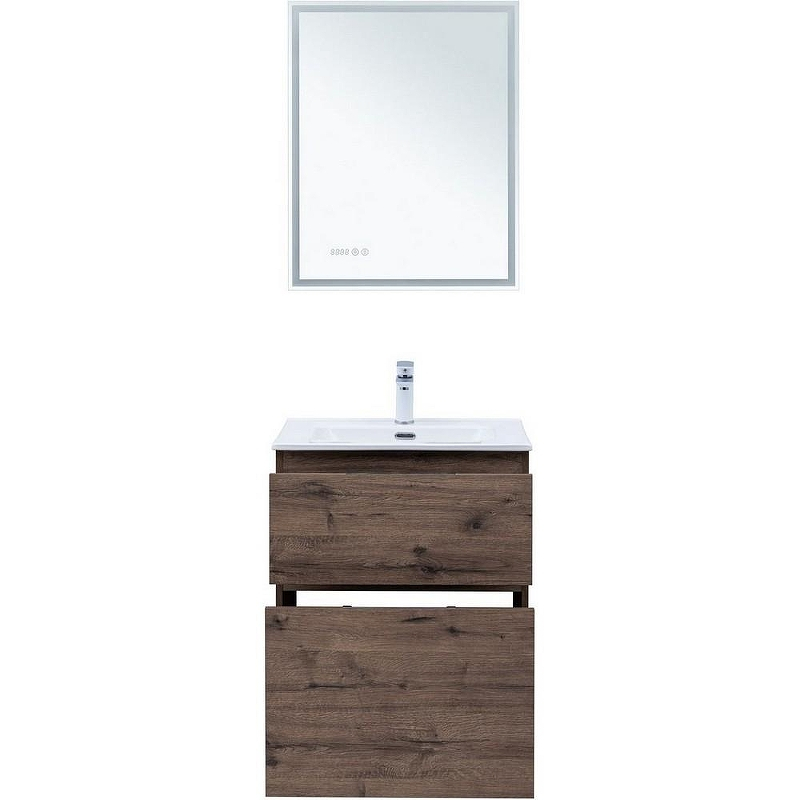 Тумба под раковину Aquanet Алвита New 60 344127 Дуб веллингтон табак, купить, цена, заказать, магазин, доставка, скидка, промокод, купить, цена, заказать, магазин, доставка, скидка, промокод