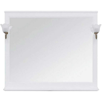 Зеркало Aquanet Валенса New 120 238831 Белое матовое